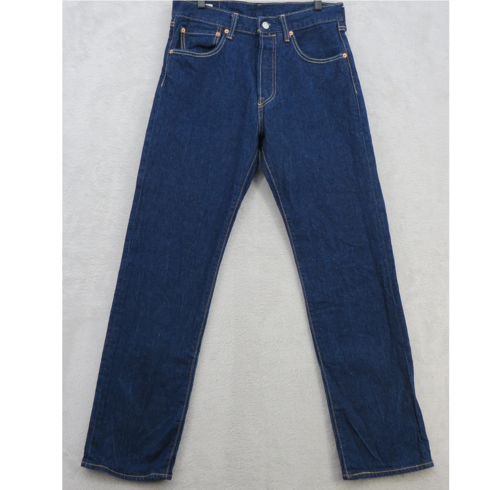 Levi's 501 '93 Jeans Mens 31x32 Premium Dark Wash Straight Fit 79830-0241